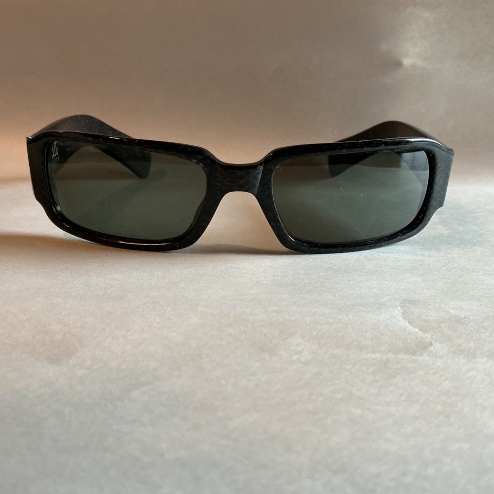 Salt Optics Sunglasses Handcrafted in Japan Textured Black Rectangular Polarized